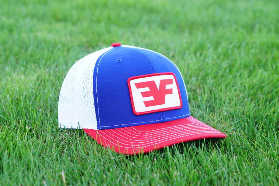 EF Patriotic Trucker Hat