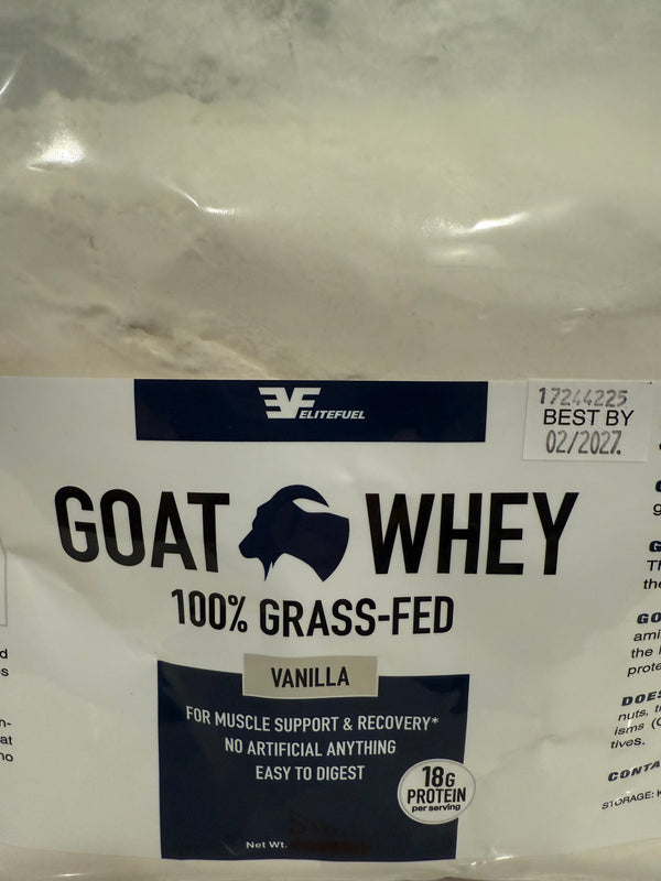 5lb Goat Whey Bulk Bag