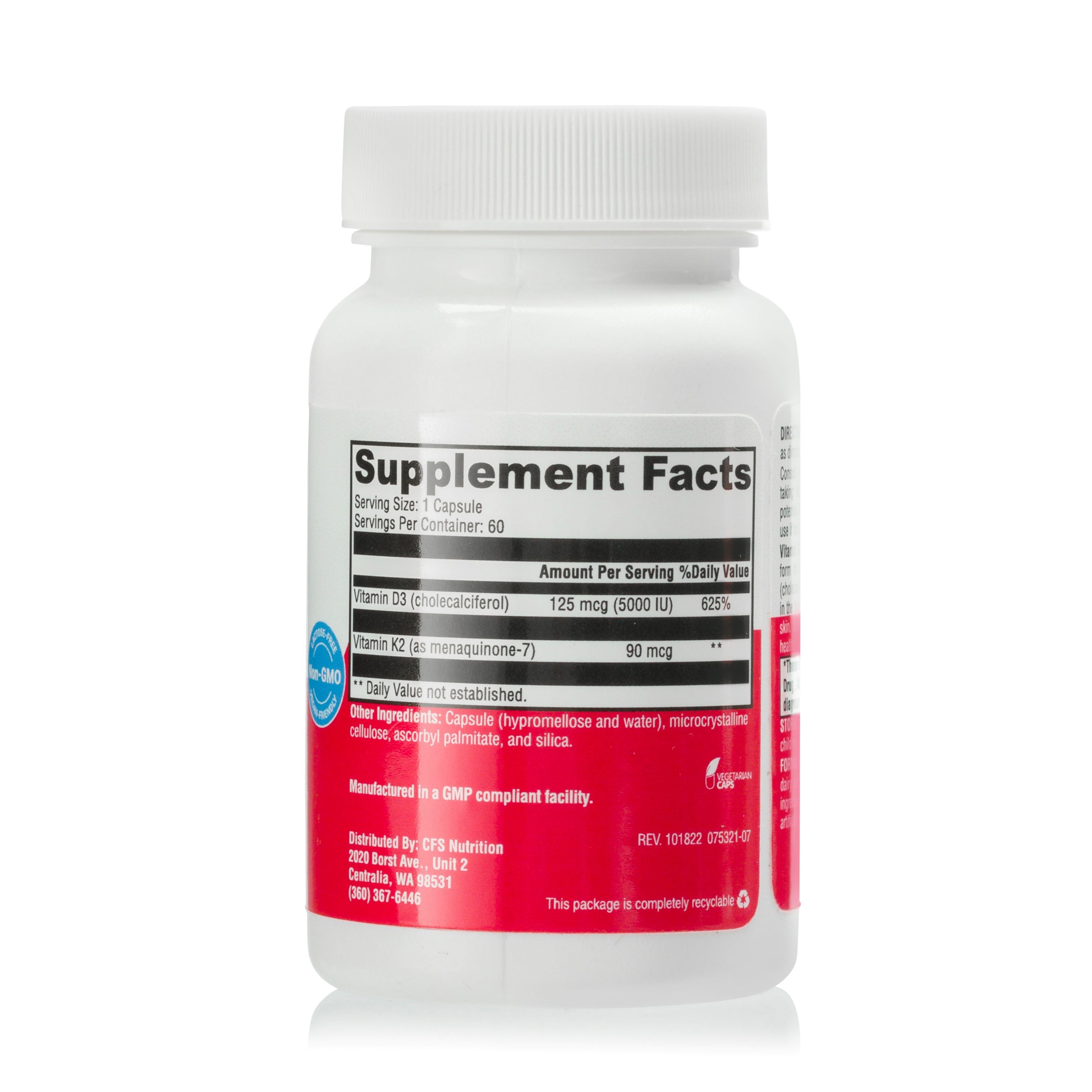 Bioavailable Vitamin D3 + K2 Softgels Bioavailable Vitamin D3 + K2 Softgels